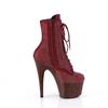 Pleaser - ADORE1020RM Bottes de plateforme, Pole dance chaussures - Bordeaux rouge Product image